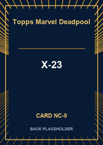 X-23 back card image