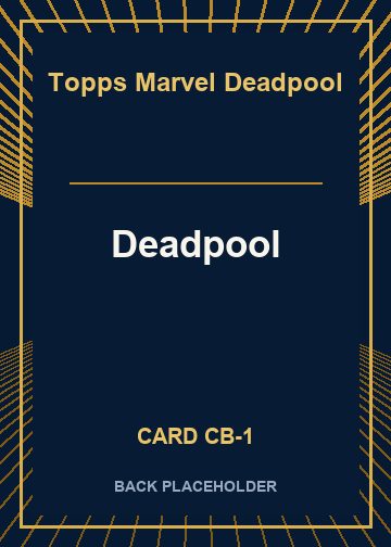 Deadpool back card image
