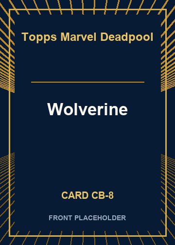 Wolverine card thumbnail