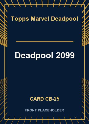 Deadpool 2099 card thumbnail