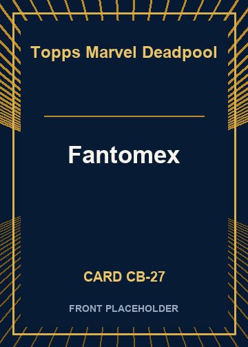 Fantomex card thumbnail