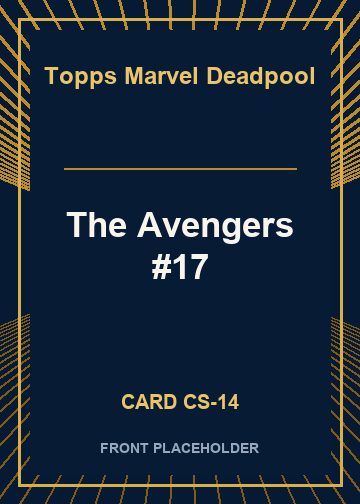 The Avengers #17 card thumbnail