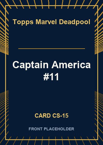 Captain America #11 card thumbnail