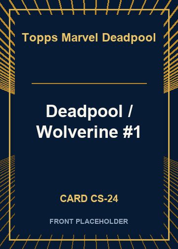 Deadpool / Wolverine #1 card thumbnail