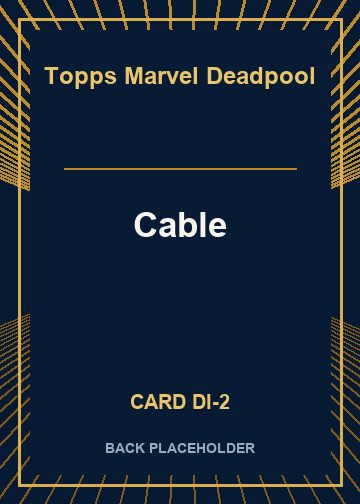 Cable back card image
