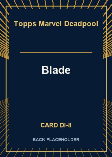 Blade back card image