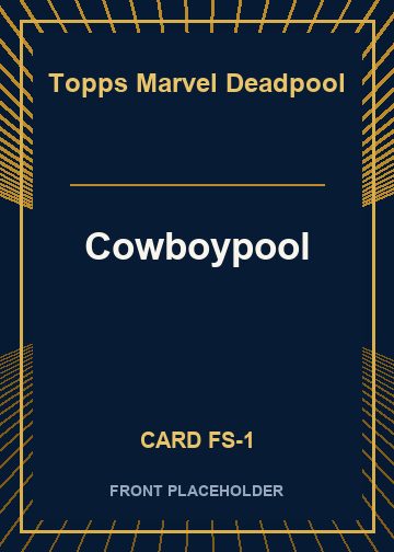 Cowboypool front card image