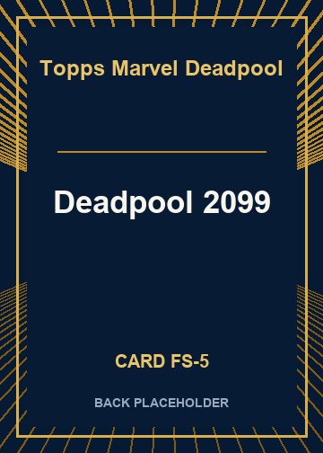 Deadpool 2099 back card image