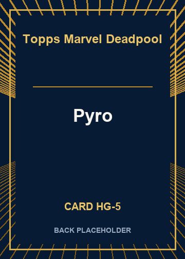 Pyro back card image
