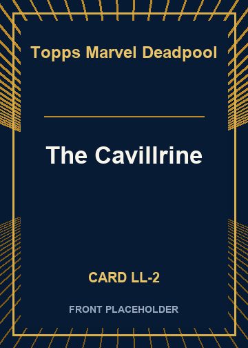 The Cavillrine card thumbnail