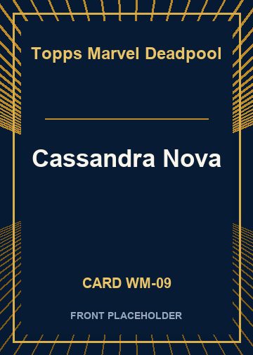 Cassandra Nova card thumbnail