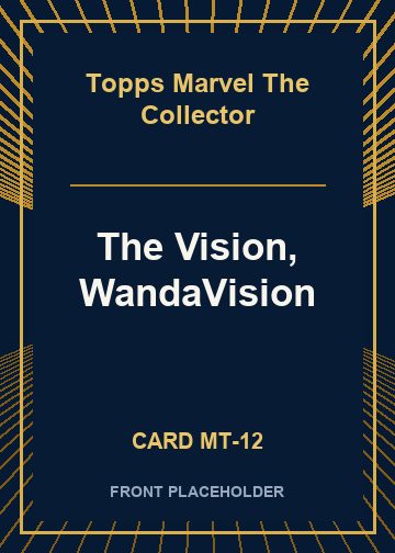 The Vision, WandaVision card thumbnail