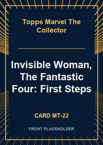 Invisible Woman, The Fantastic Four: First Steps card thumbnail