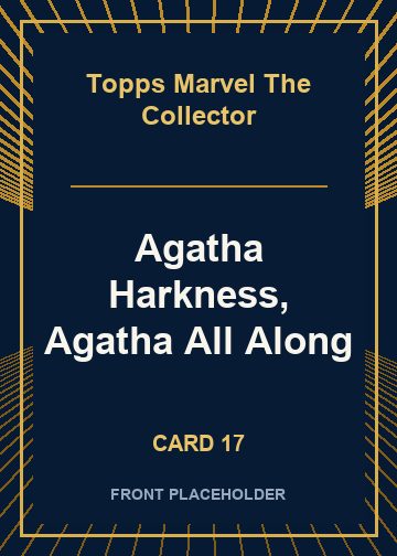 Agatha Harkness, Agatha All Along front artwork