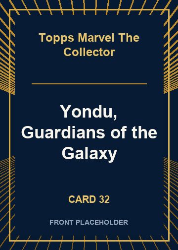 Yondu, Guardians of the Galaxy front artwork