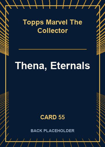 Thena, Eternals back card image