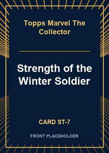 Strength of the Winter Soldier card thumbnail