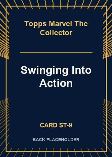 Swinging Into Action back card image