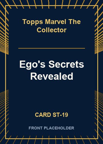 Ego's Secrets Revealed card thumbnail