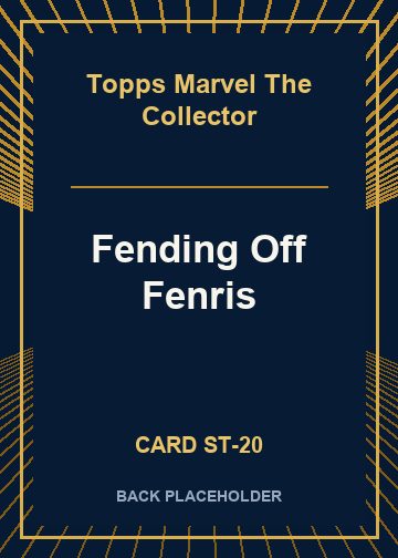 Fending Off Fenris back card image