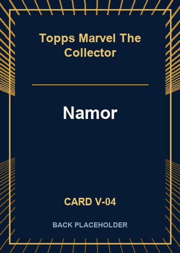 Namor back card image