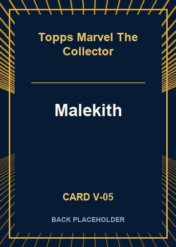 Malekith back card image