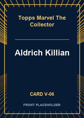 Aldrich Killian card thumbnail