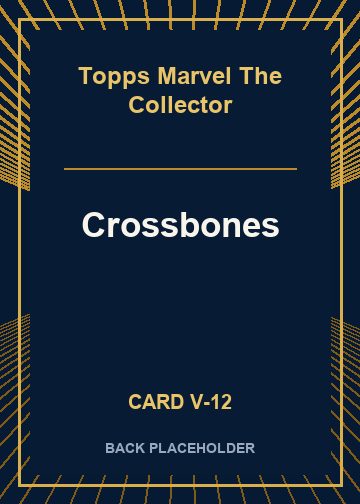Crossbones back card image