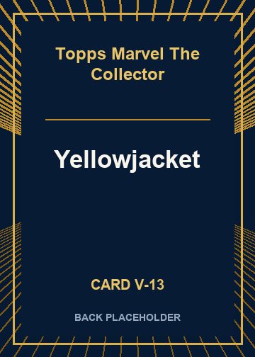 Yellowjacket back card image