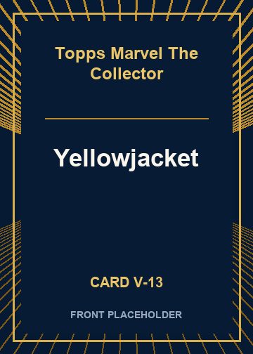 Yellowjacket front card image