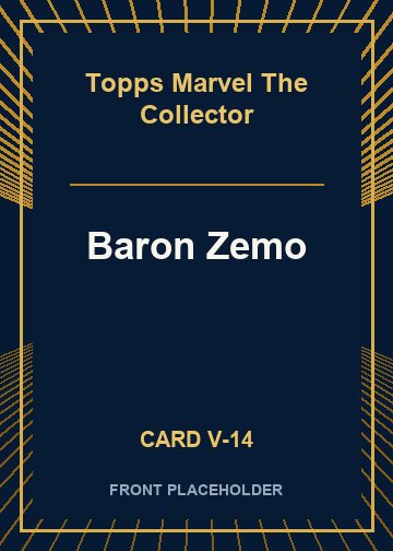 Baron Zemo card thumbnail