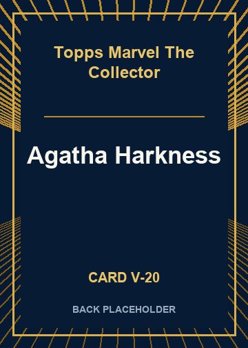 Agatha Harkness back card image