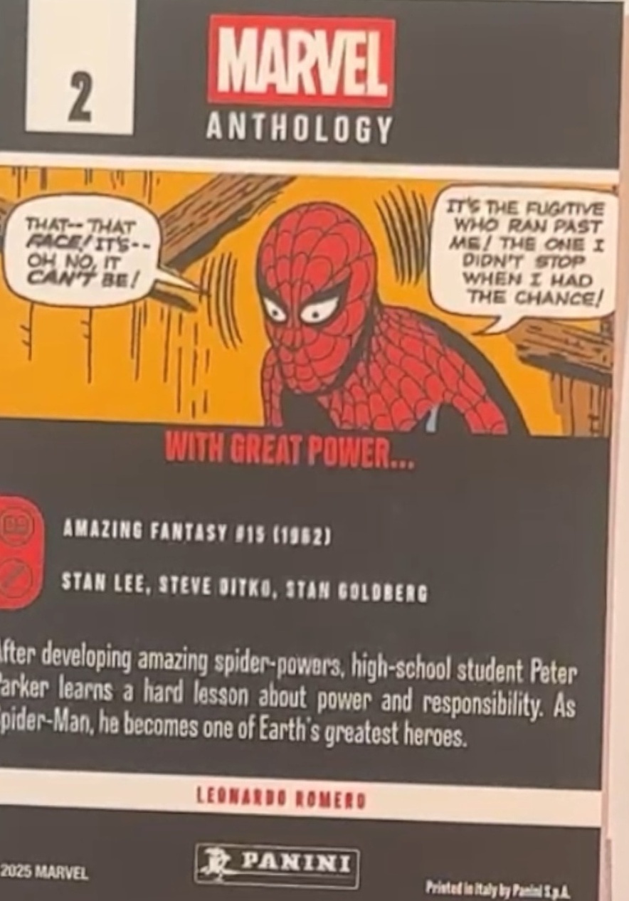 With Great Power… back artwork