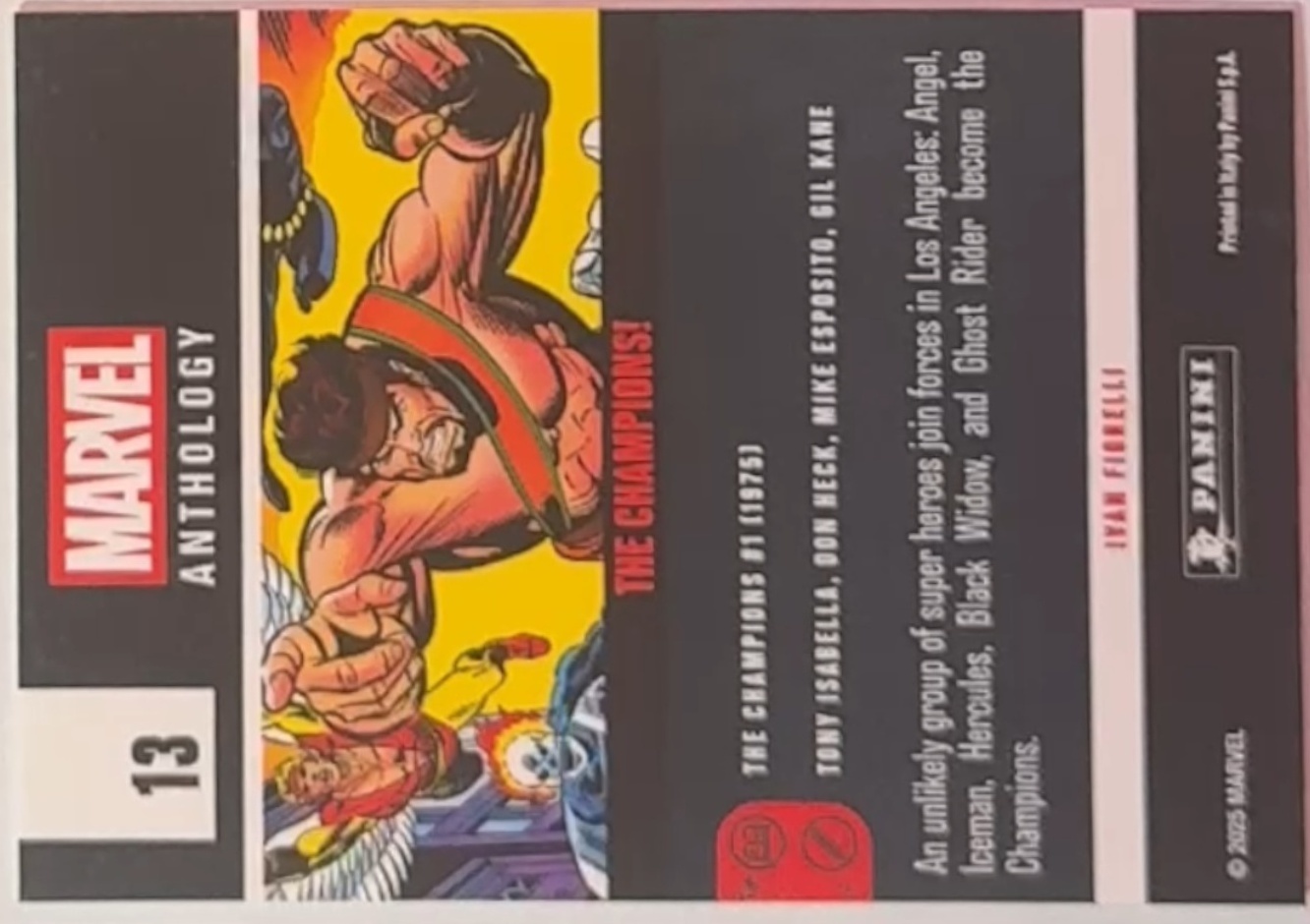The Champions! back artwork