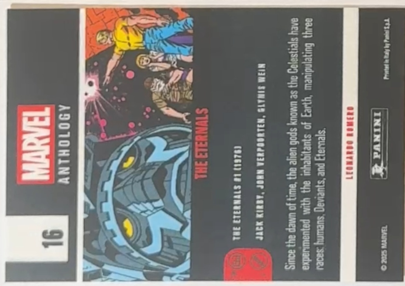The Eternals back artwork