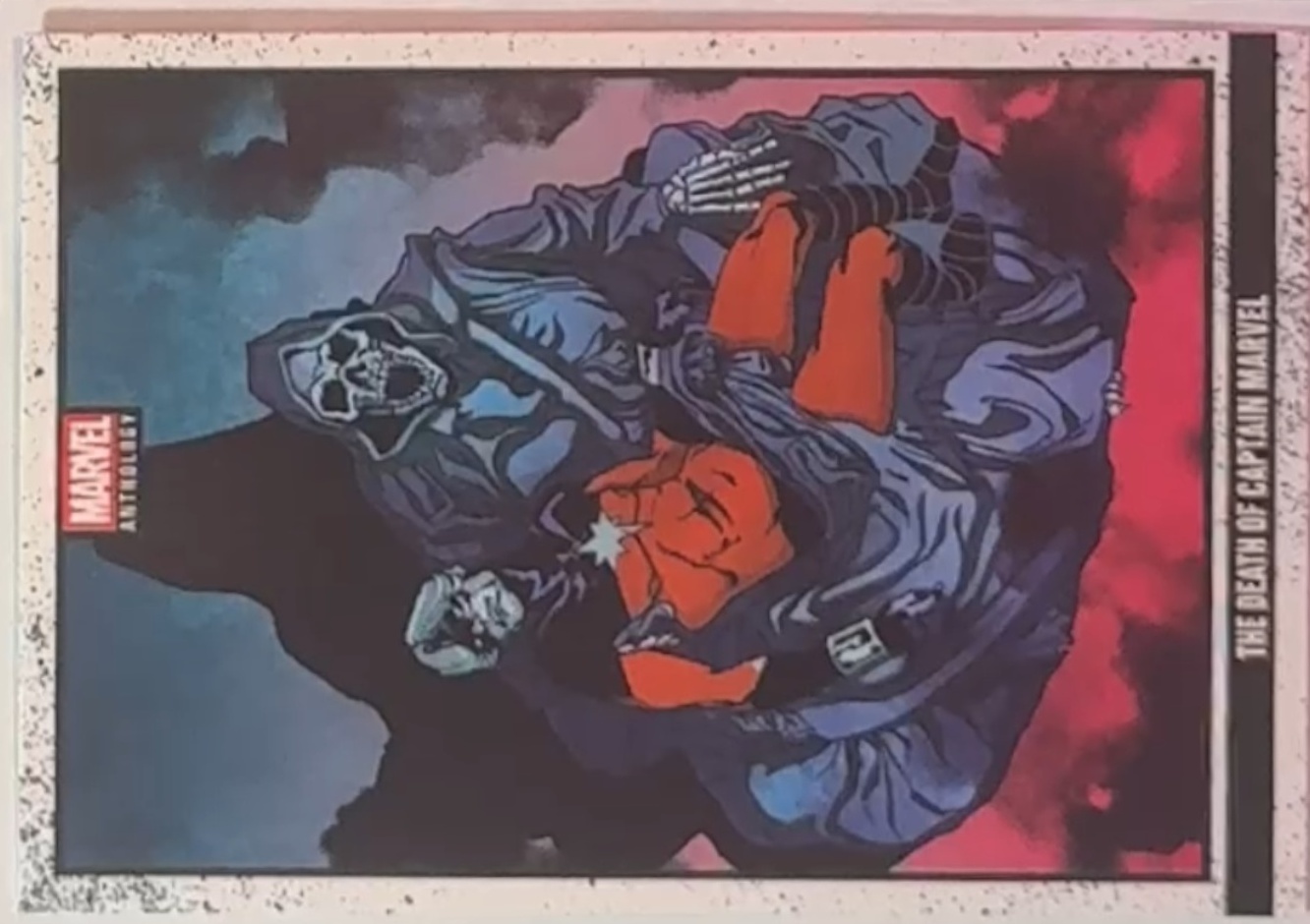 The Death of Captain Marvel front artwork