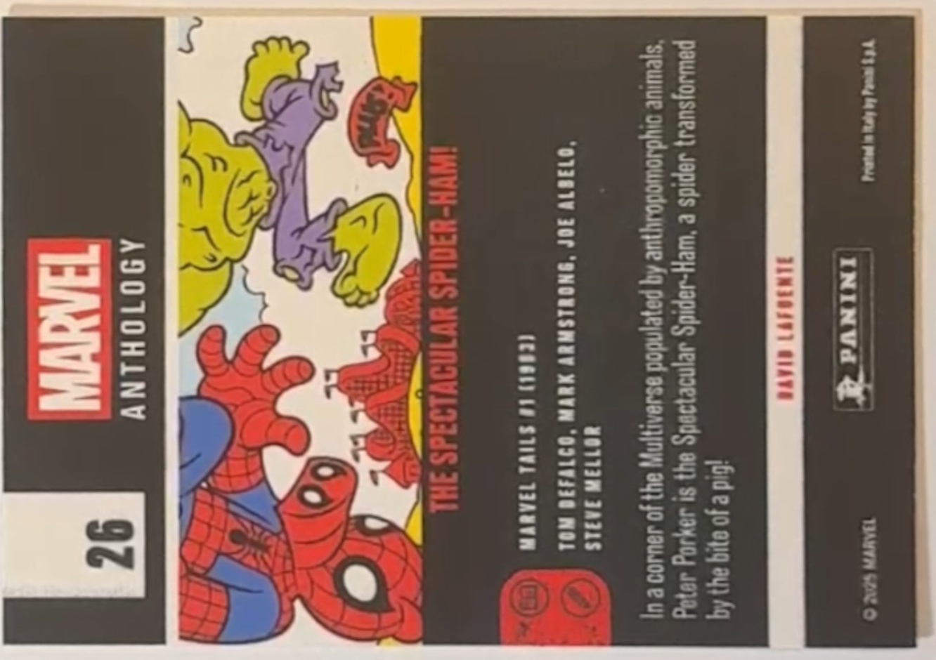 The Spectacular Spider-Ham! back artwork
