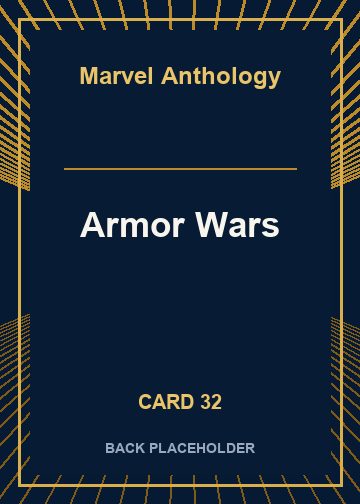 Armor Wars back artwork