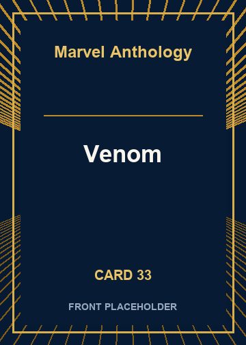 Venom front artwork