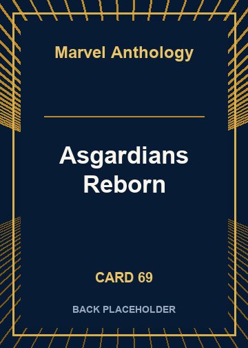 Asgardians Reborn back card image