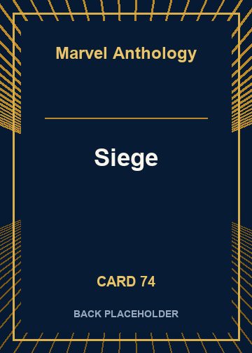 Siege back card image