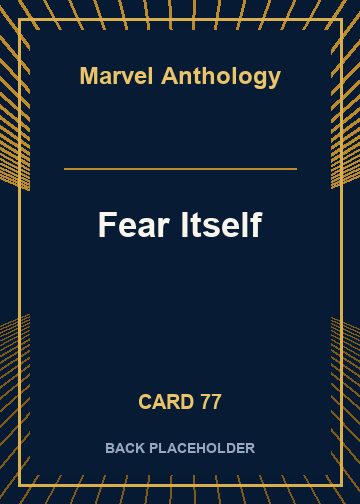 Fear Itself back card image