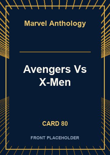 Avengers Vs X-Men card thumbnail