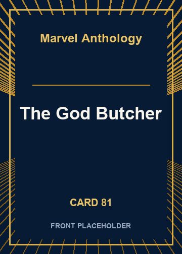 The God Butcher card thumbnail