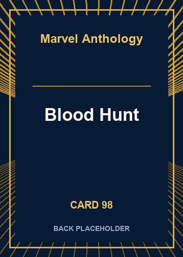 Blood Hunt back card image
