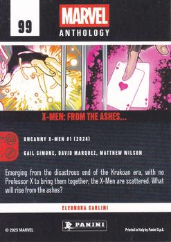 X-Men: From the Ashes… back card image