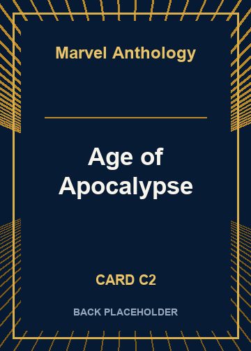Age of Apocalypse back card image