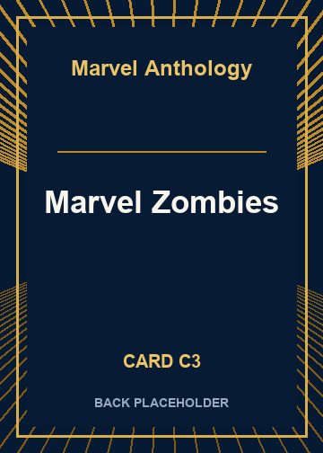 Marvel Zombies back card image
