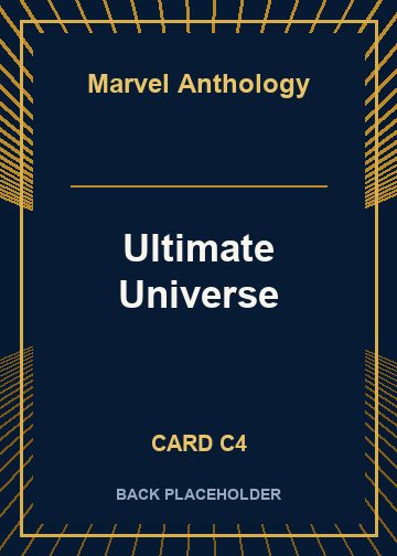Ultimate Universe back card image