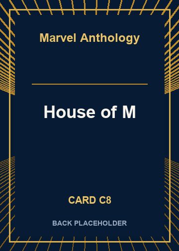 House of M back card image